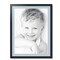 ArtToFrames 26x34" Matted Picture Frame with 22x30" Single Mat Photo Opening Framed in 1.25" Black and 2" Mat (FWM-3926-26x34)